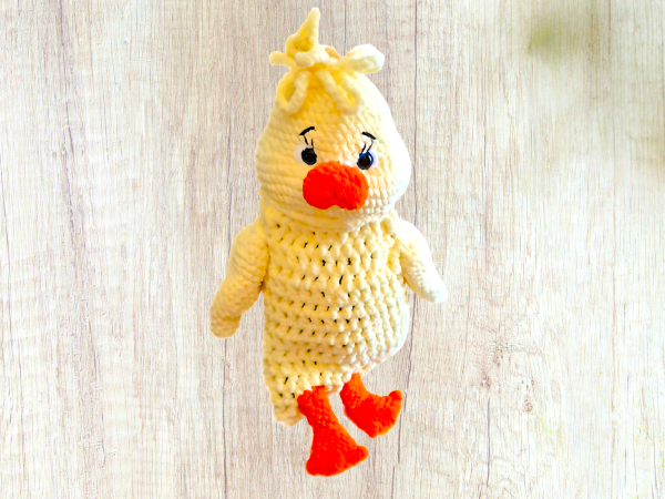Crochet Duck Pyjama Bag