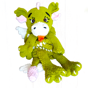 Crochet Dragon Pyjama Bag