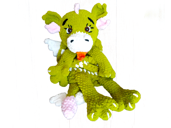 Crochet Dragon Pyjama Bag