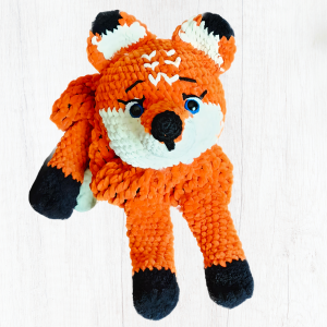 Crochet Fox Pyjama Bag