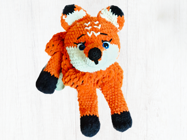 Crochet Fox Pyjama Bag