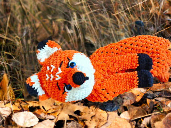 Crochet Pyjama Bag : Clever Fox Pyjama Bag - Image 3