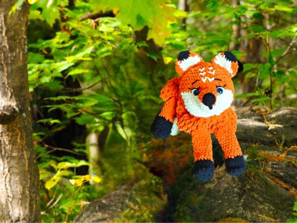 Crochet Fox Pyjama Bag4