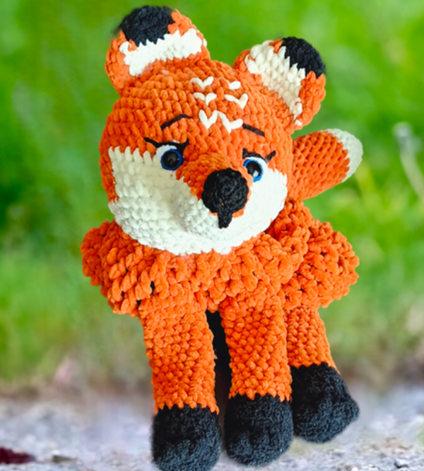 Crochet Fox Pyjama Bag6