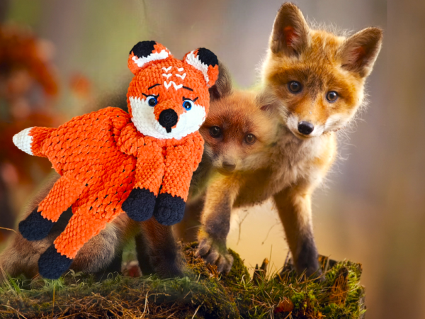 Crochet Fox Pyjama Bag7