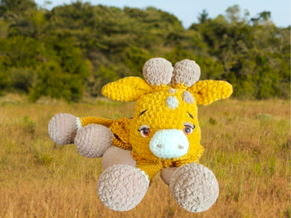 Crochet Giraffe Pyjama Bag4
