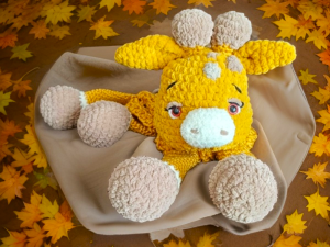 Crochet Giraffe Pyjama Bag5
