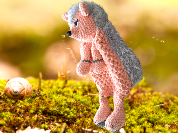 Crochet Hedgehog Pyjama Bag6