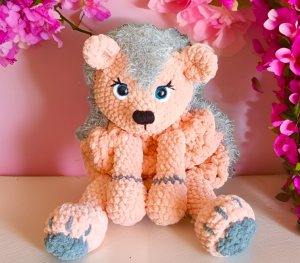 Crochet Hedgehog Pyjama Bag7