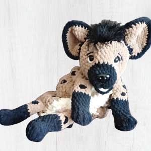 Crochet Hyena Pyjama Bag