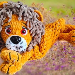 Crochet Lion Pyjama Bag4
