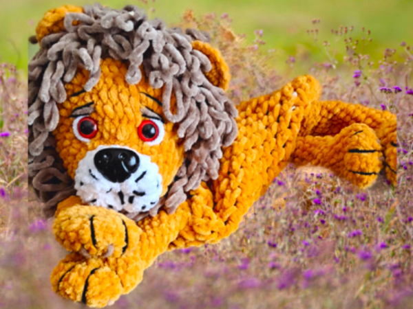 Crochet Lion Pyjama Bag4