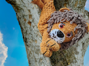 Crochet Lion Pyjama Bag6