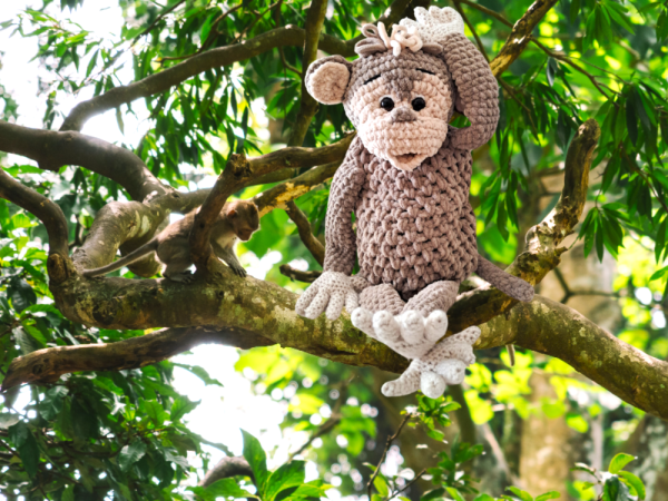 Crochet Monkey Pyjama Bag10