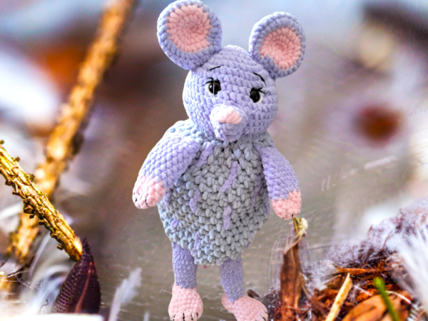 Crochet Mouse Pyjama Bag2