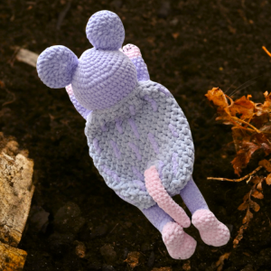 Crochet Mouse Pyjama Bag4