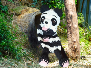 Crochet Panda Pyjama Bag3