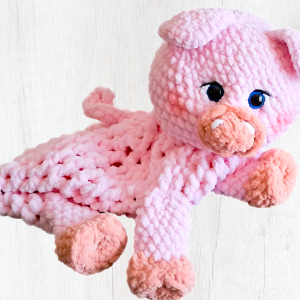 Crochet Piggy Pyjama Bag