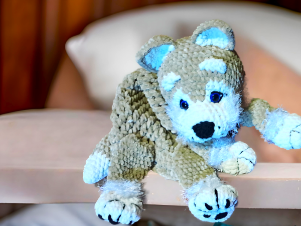 Crochet Pyjama Bag : Loyal Puppy Pyjama Bag - Image 4