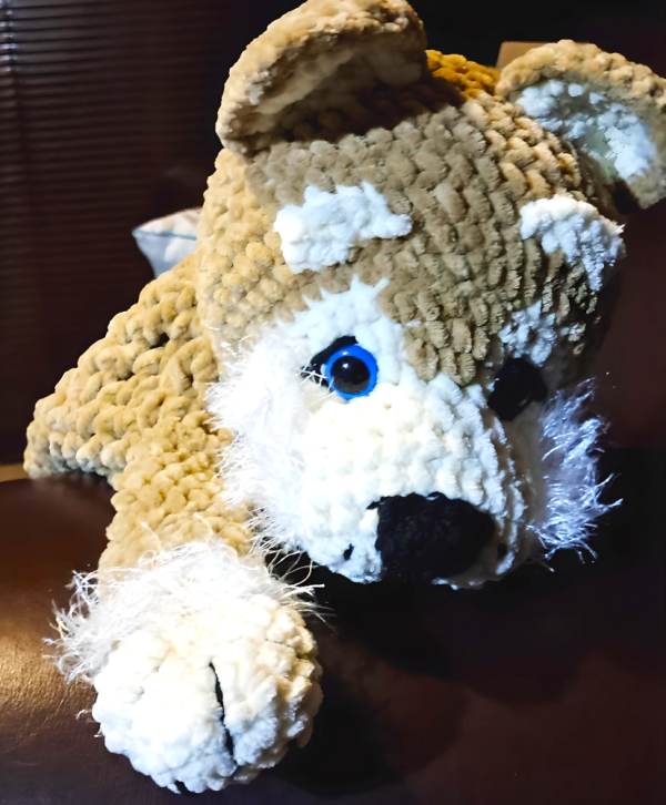 Crochet Puppy Pyjama Bag3