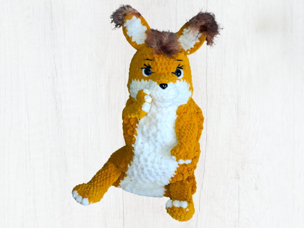 Crochet squirrel Pyjama Bag