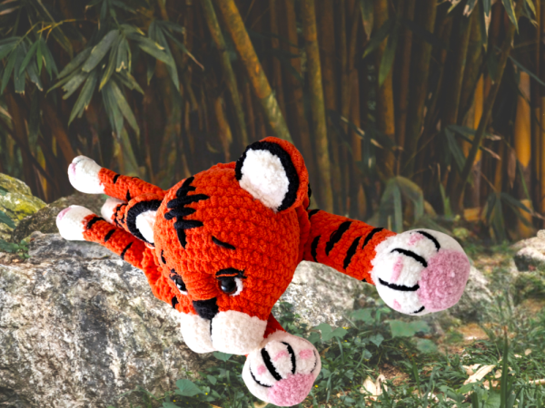 Crochet Tiger Pyjama Bag7